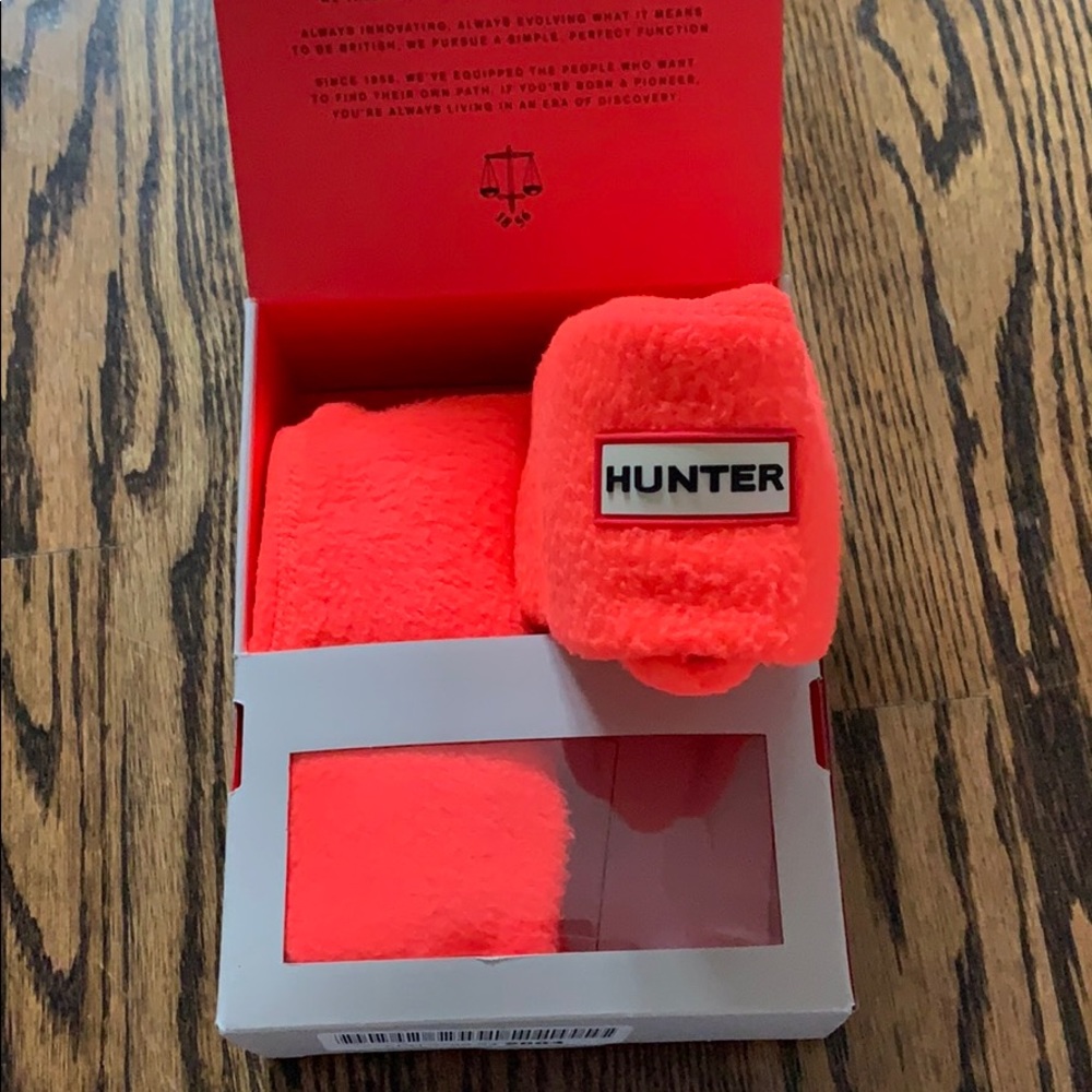 Neon hunter boot socks